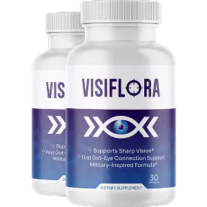 What is VisiFlora dietary supplement bottles for daily eye wellness routine